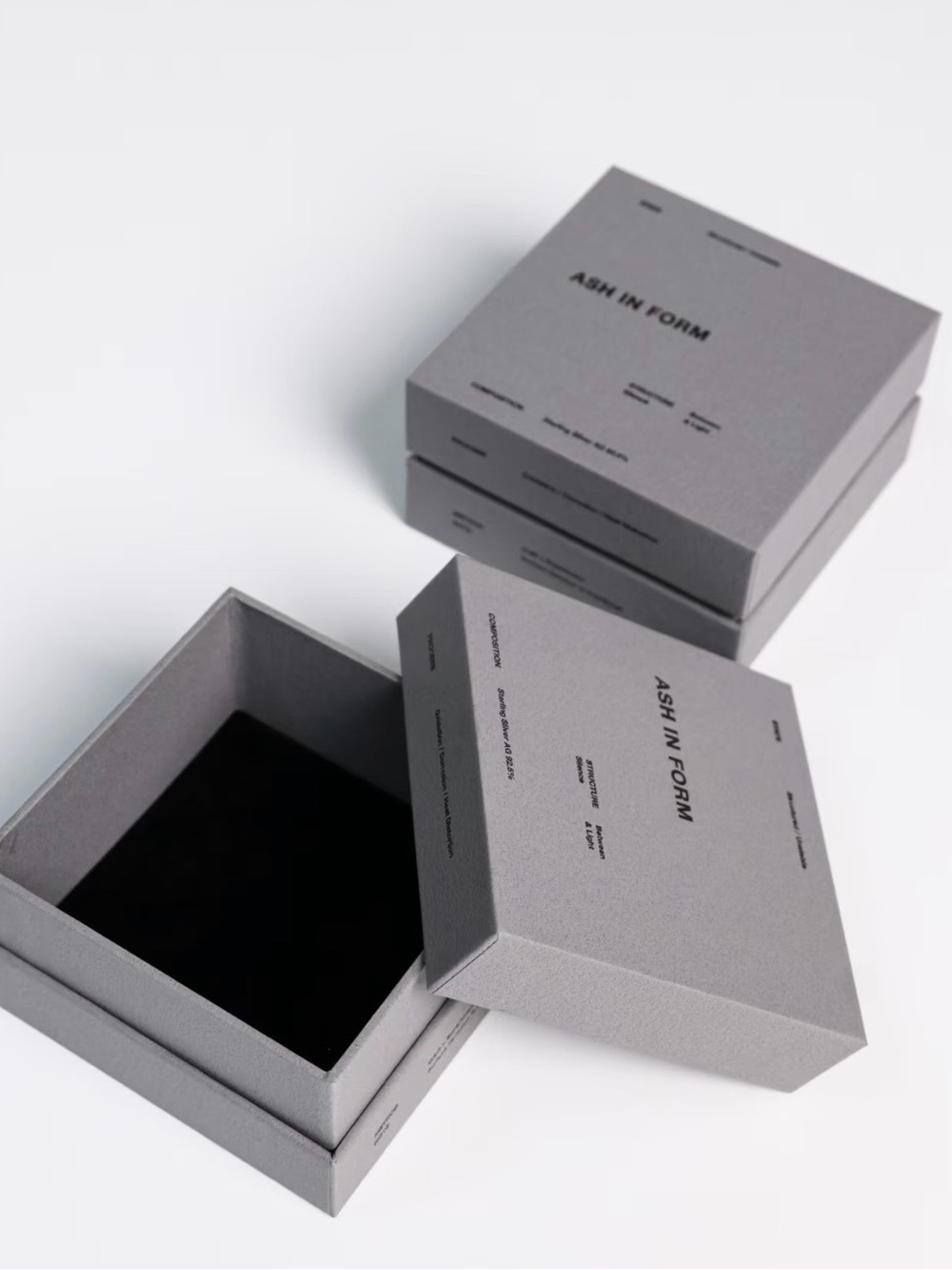 Gray Jewelry Gift Box - Men's Accessories